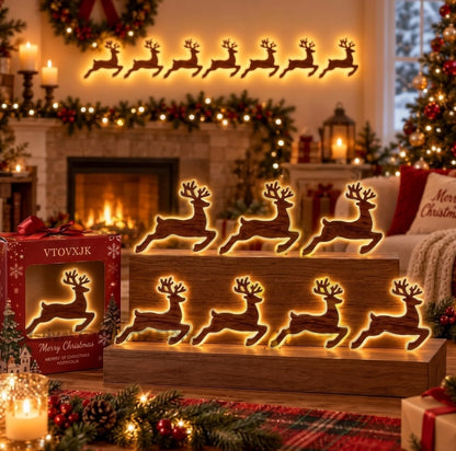 Magical Outdoor Glowing Reindeer Decor