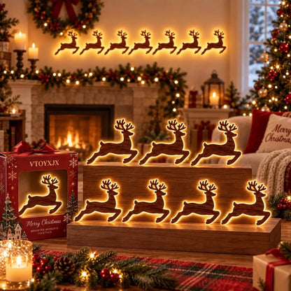 Magical Outdoor Glowing Reindeer Decor