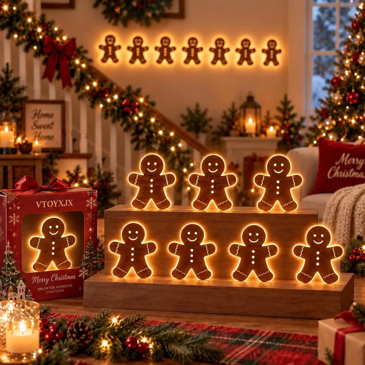 Magical Outdoor Glowing Reindeer Decor