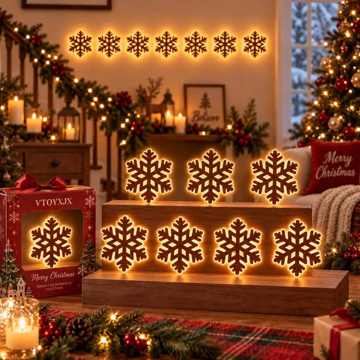 Magical Outdoor Glowing Reindeer Decor